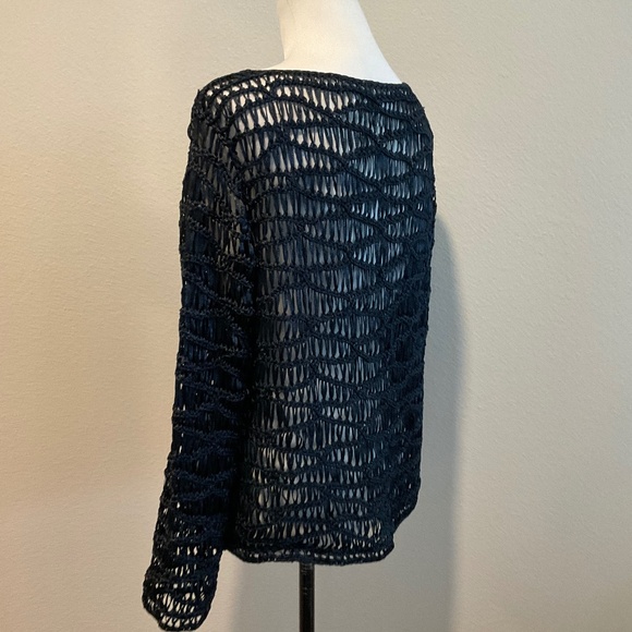 Chicos  Dark Blue Pullover Size Small - Picture 8 of 8